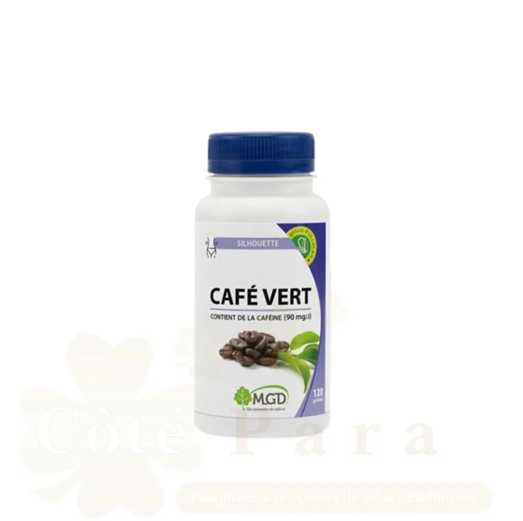 MGD CAFE VERT 90MG 120GELULES