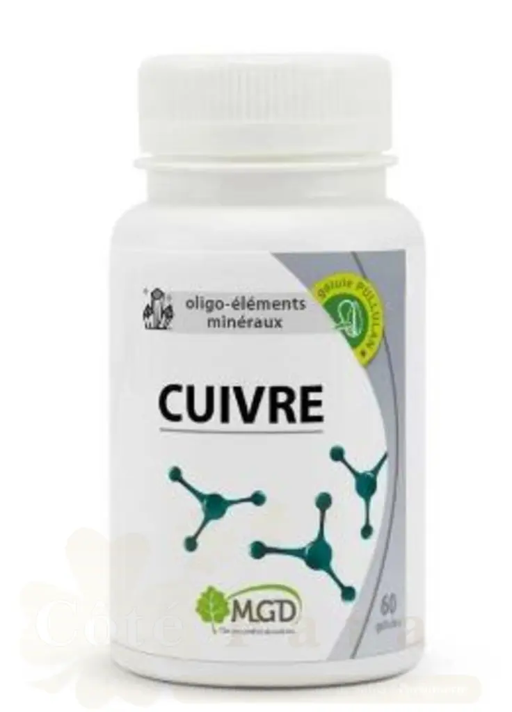 MGD CUIVRE 60 GELULES