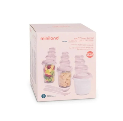 MINILAND SET 12 POTS DE CONSERVATION CANDY REF 89529