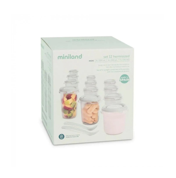 MINILAND SET 12 POTS DE CONSERVATION VALENCIA REF 89598