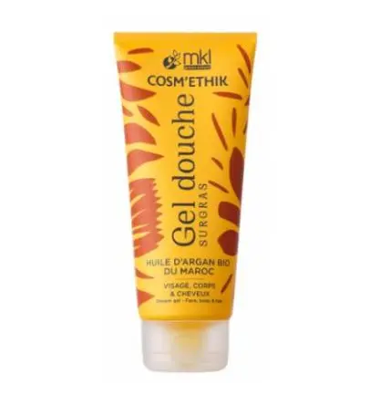 MKL COSM’ETHIK GEL DOUCHE SURGRAS HUILE D’ARGAN BIO 100ml