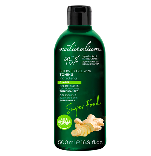 NATURALIUM SHOWER GEL GINGER TONING 500ML