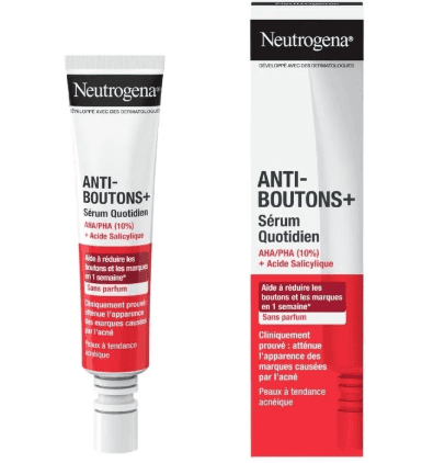 NEUTROGENA ANTI BOUTONS+ SERUM QUOTIDIEN 30ML
