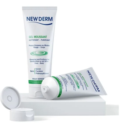 NEW DERM GEL MOUSSANT PURIFIANT 250ML
