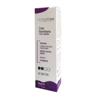NOVADERM CREME CICATRISANTE PLAIES & BRULURES 50ML