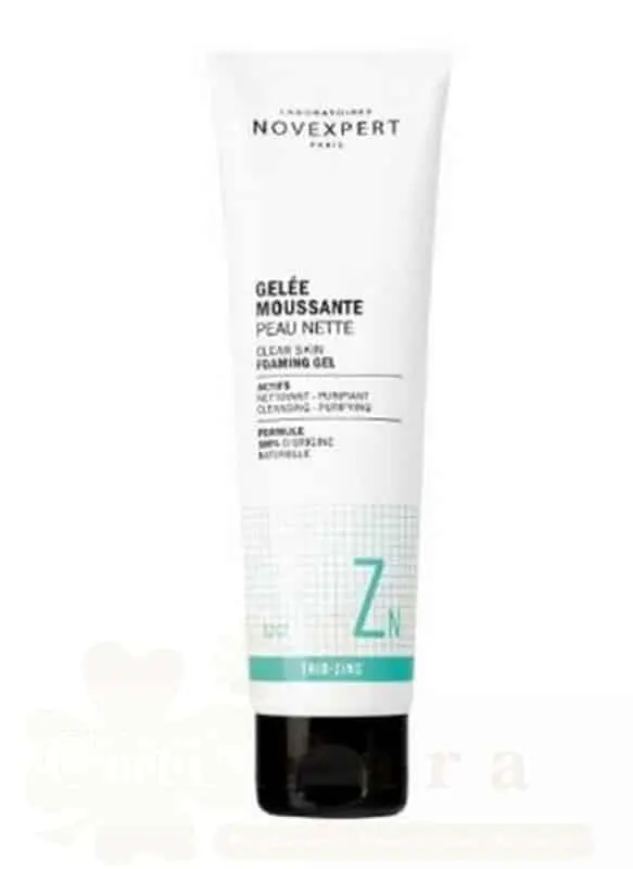 NOVEXPERT GELEE MOUSSANTE PEAU NETTE TRIO ZINC 150G new