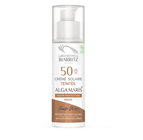 NUHANCIAM PROTECTION SOLAIRE CREME TEINTEE CLAIRE SPF50+ 50ML