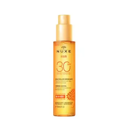 NUXE SUN HUILE SOLAIRE OR VISAGE ET CORPS GOLD SPF30 GOLD 150ML