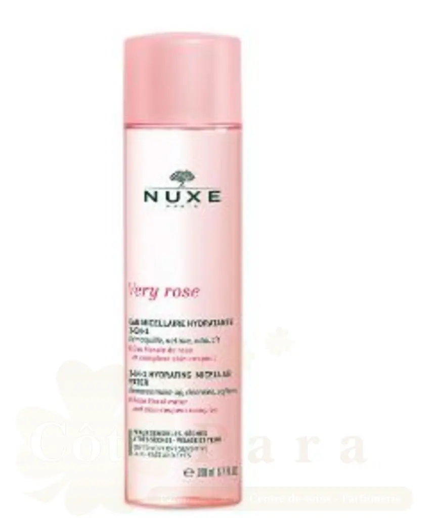 NUXE VERY ROSE EAU MICELLAIRE DEMAQUILLANT PS 200ML