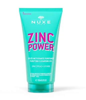 NUXE ZINC POWER GELEE NETTOYANTE 150ML