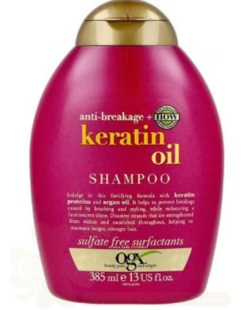 OGX KERATINE OIL SHAMPOING 385ML