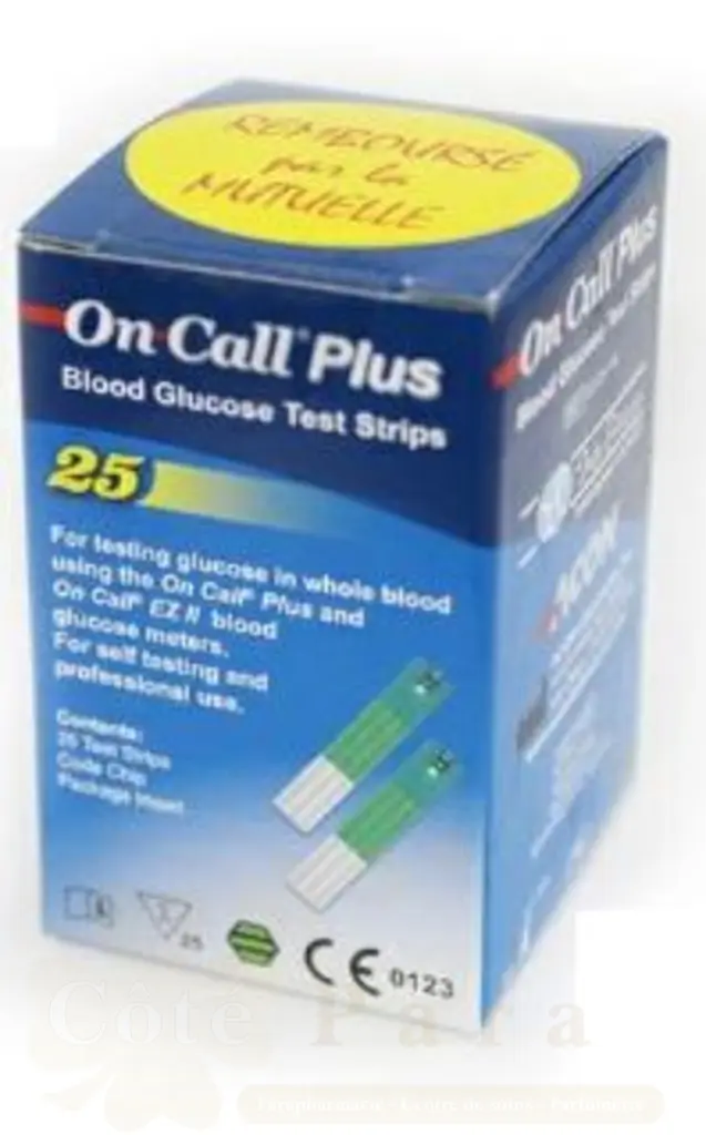 ON CALL PLUS 25 BANDELETTES