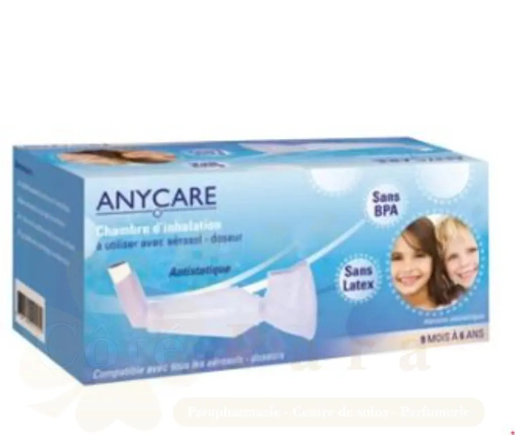 ANYCARE CHAMBRE D’INHALATION 9 MOIS ? 6 ANS