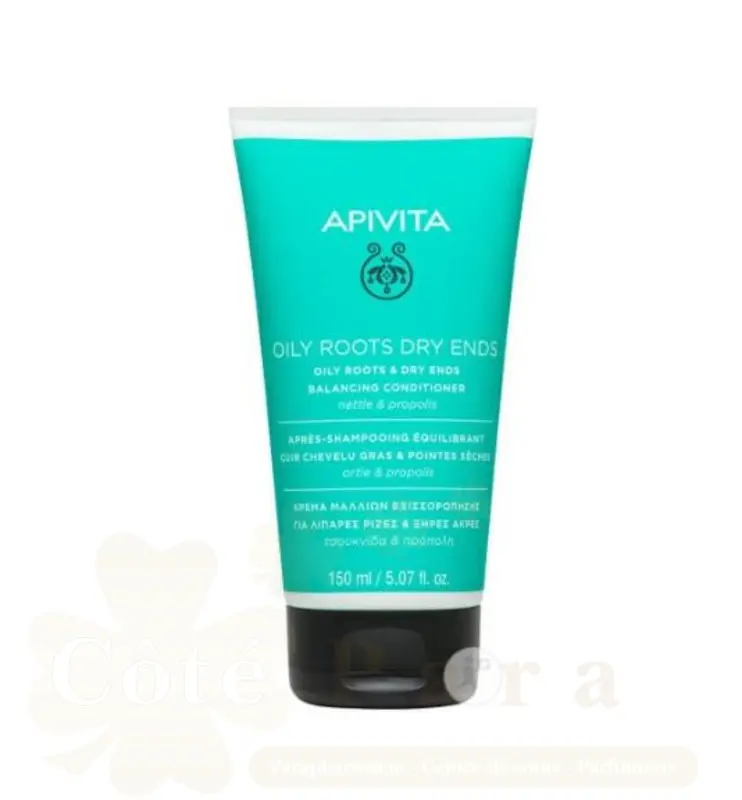 APIVITA APRES SHAMPOING EQUILIBRANT ORTIE & PROPOLIS RACINES GRASSES 150ML