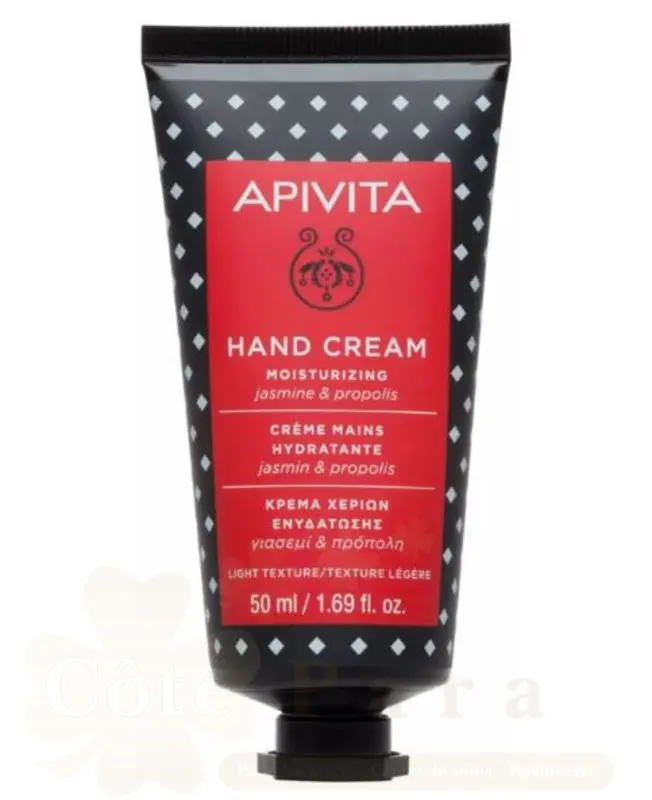 APIVITA CREME MAINS HYDRATANTE JASMIN ET PROPOLIS 50ML