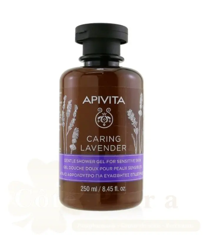 APIVITA GEL DOUCHE LAVANDE PEAU SENSIBLE 250ML