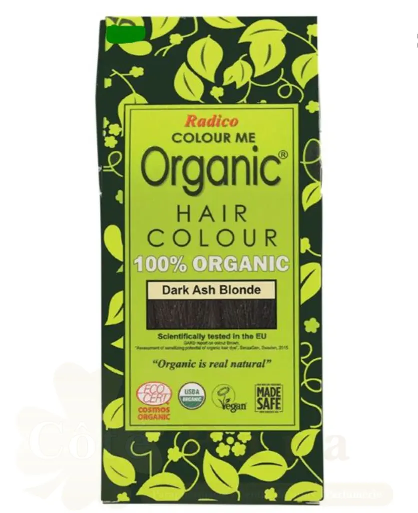 ORGANIC HAIR COLOUR DARK ASH BLONDE