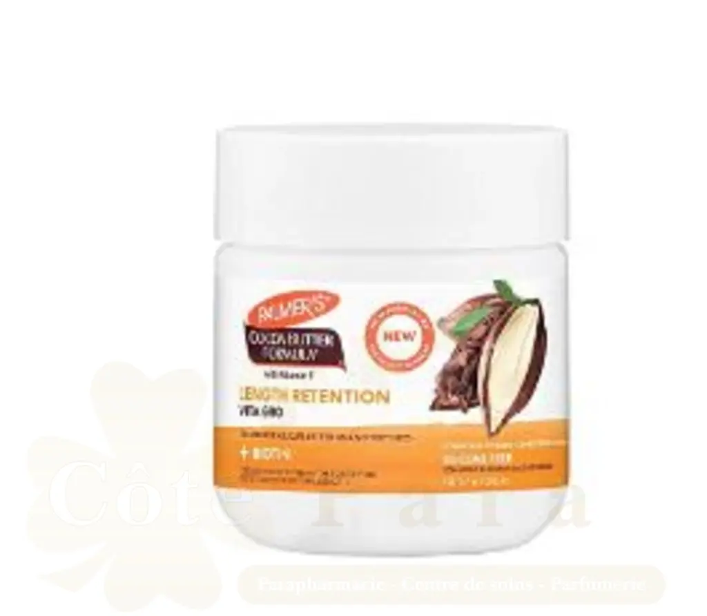 PALMER’S MASQUE CHEVEUX CACAO ET BIOTIN ACCELERATEUR DE POUSSE 190GR