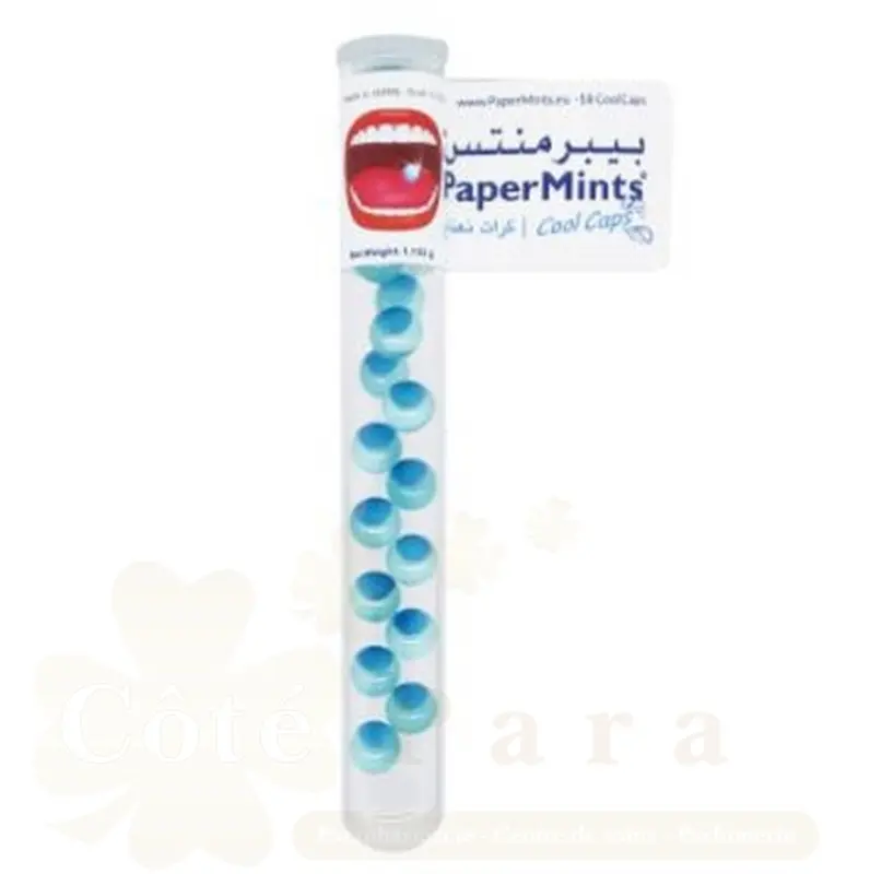 PAPERMINTS COOL CAPS MENTHE BOITE 18U
