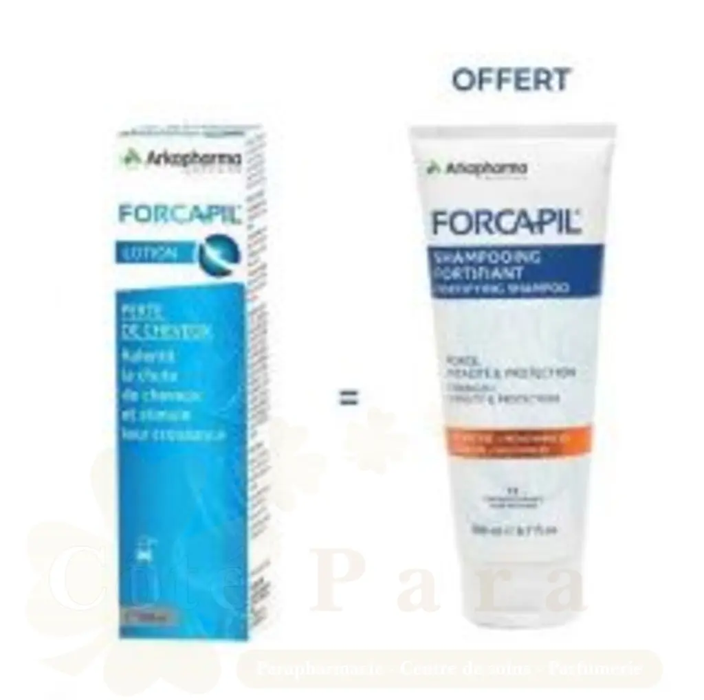 ARKO COFFRET FORCAPIL LOTION 150ML + SHAMPOING200ML OFFERT