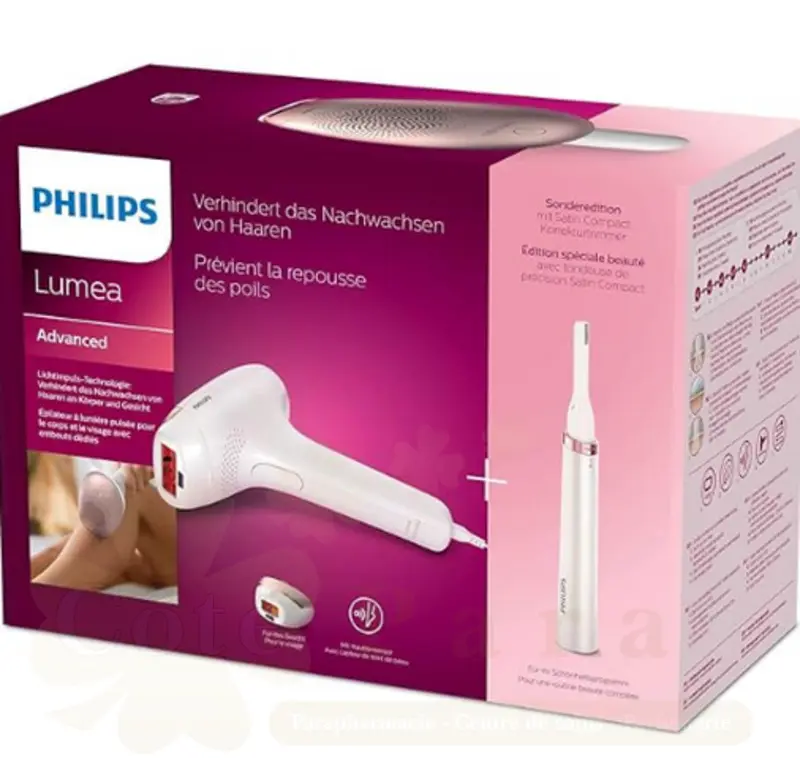 PHILIPEAU SECHELUMEA ADVANCED EPILATEUR A LUMIERE BRI921/00