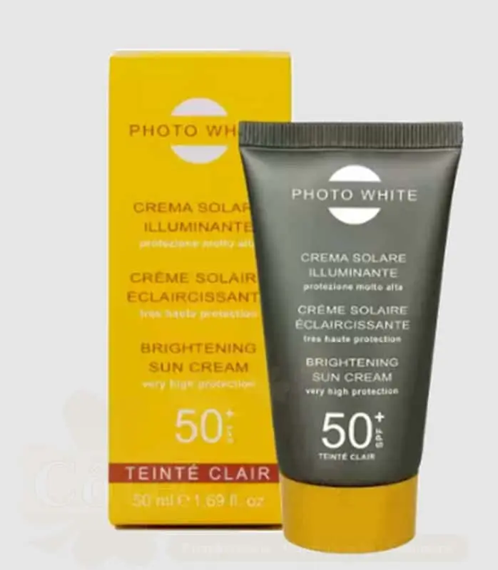 PHOTOWHITE CREME SOLAIRE TEINTEE CLAIRE SPF 50+ 50ML PROMO