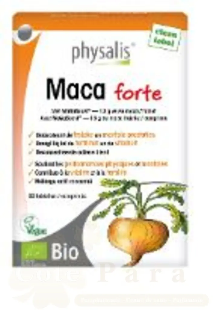 PHYSALIS MACA FORTE BIO 30 COMPRIMES
