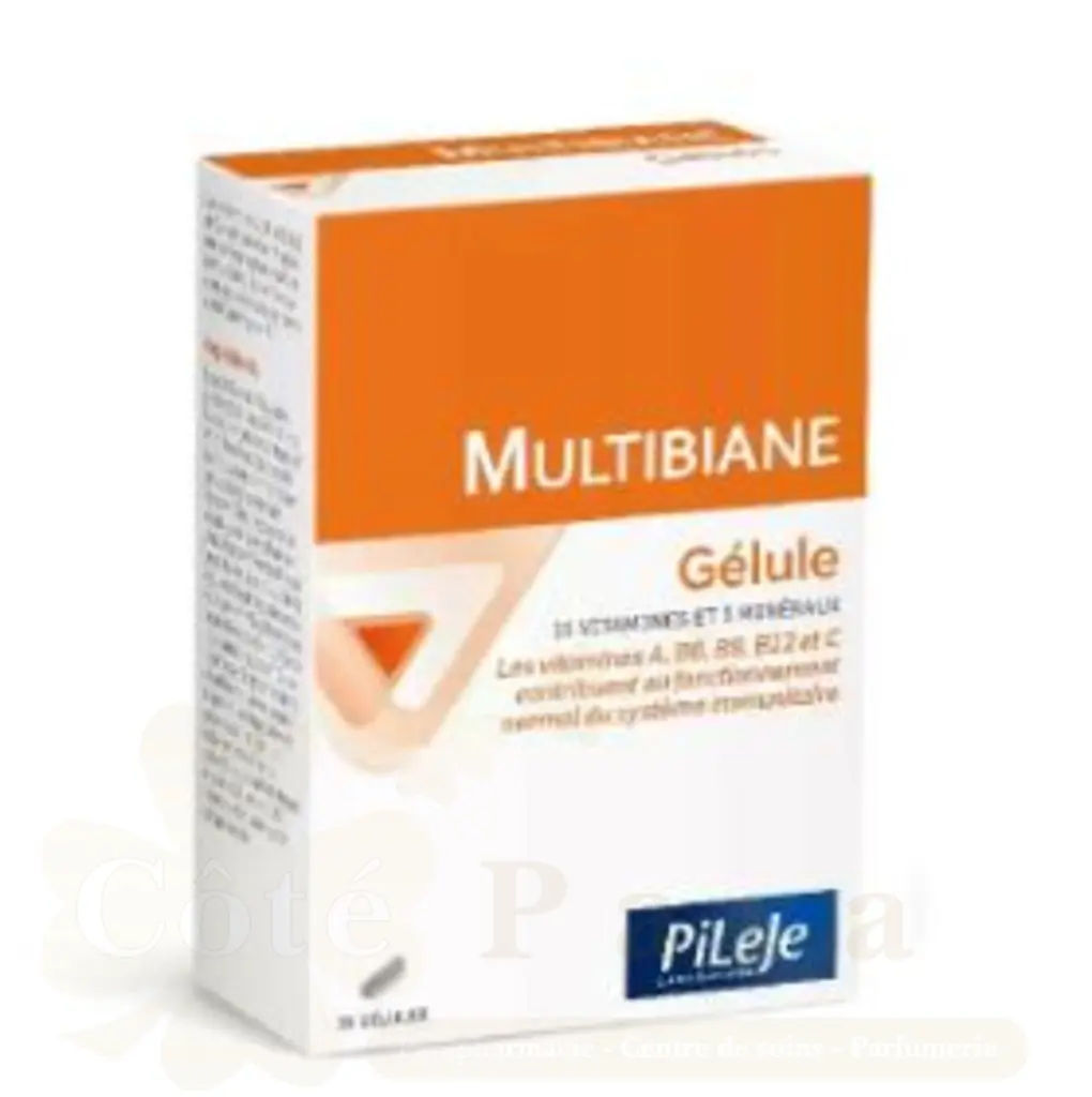 PILEJE MULTIBIANE 30 GELULES