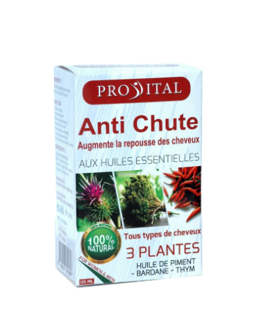 PRO VITAL ANTI CHUTE A L’HUILE DE PIMENT, BARDANE ET THYM 125ML