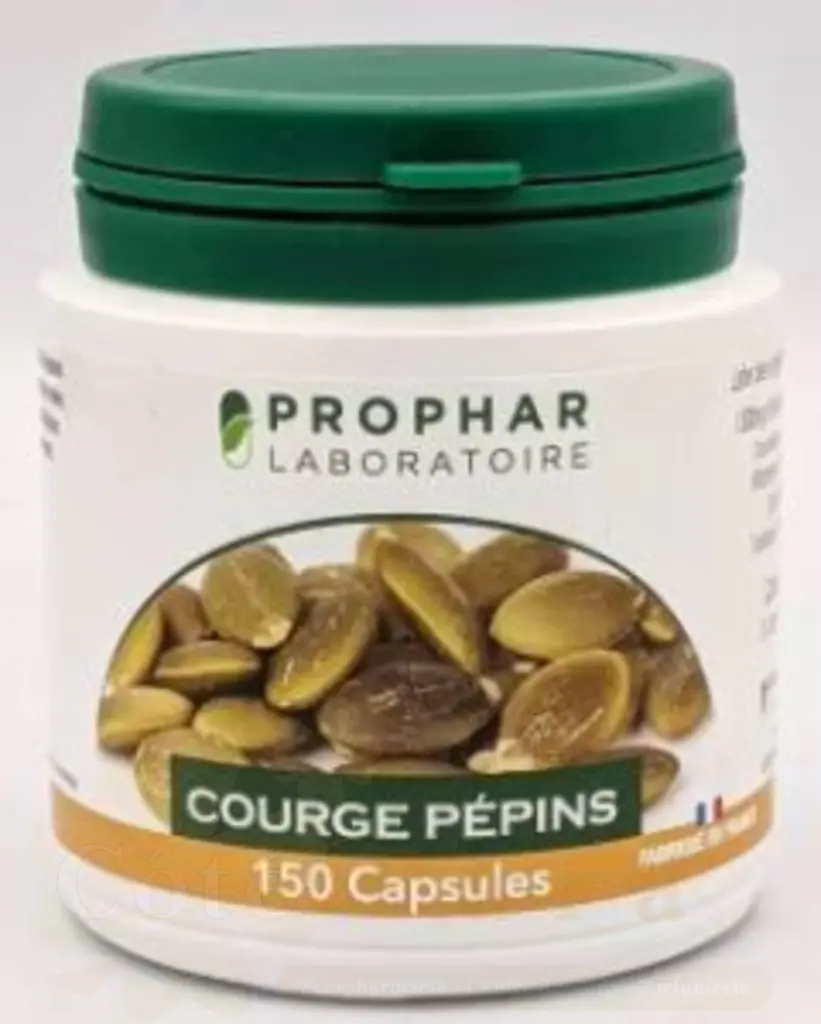 PROPHAR COURGE PEPINS 100 CAPSULES