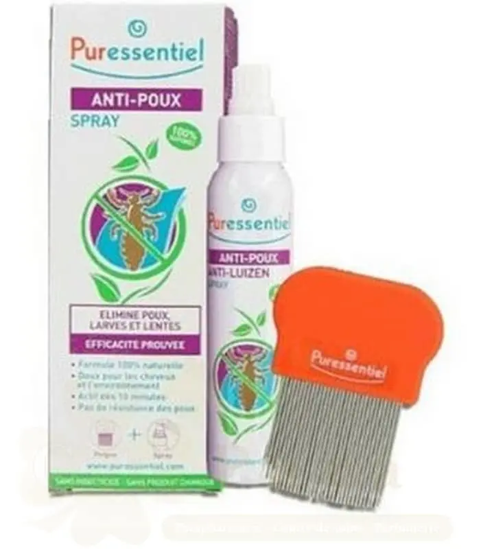 PURESSENTIEL LOTION ANTI-POUX 100 ML+ PEIGNE