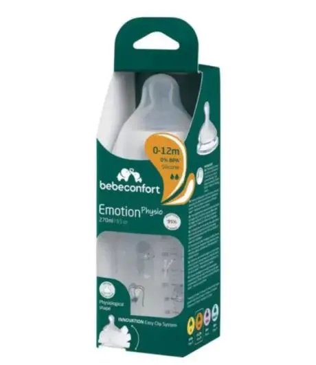 BEBE CONFORT BIB PP EMOTION PHYSIO URBAN GARDEN BLANC 0-12M 270ML 3102209120