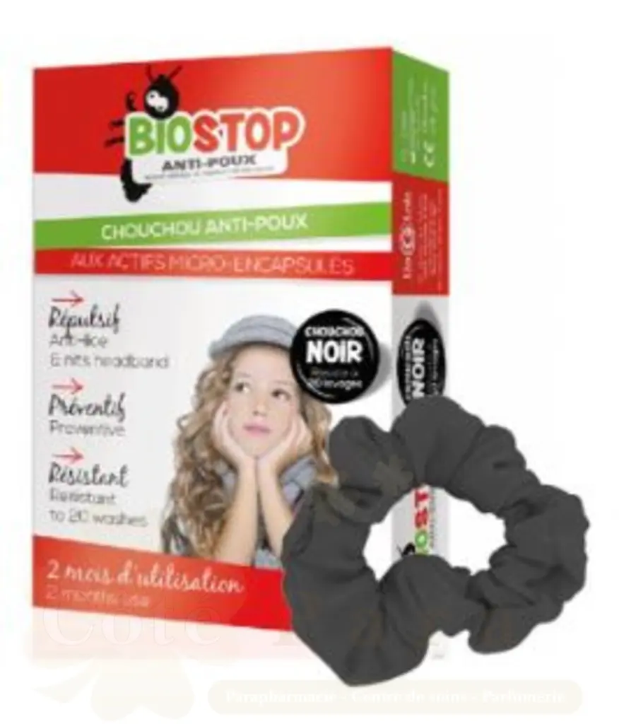 BIOSTOP CHOUCHOU ANTI POUX NOIR
