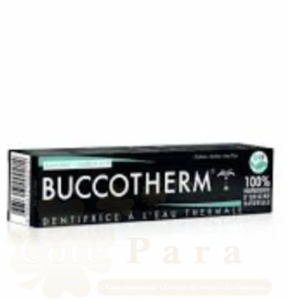 BUCCOTHERM DENTIFRICE BLANCHEUR CHARBON ACTIF BIO 75 ML