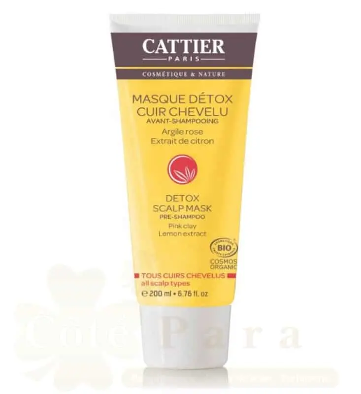 CATTIER MASQUE DETOX CUIR CHEVELU 200ML