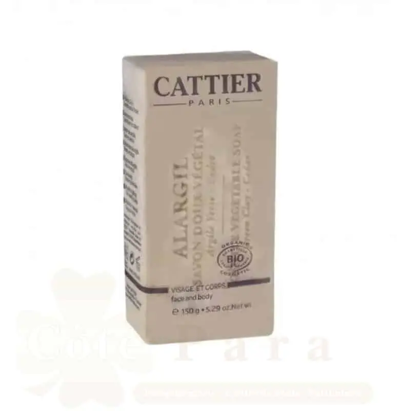 CATTIER SAVON A L’ARGILE PEAUX GRASSES 150G