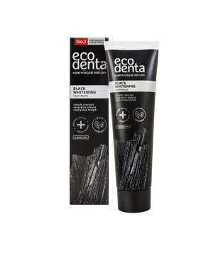 ECODENTA BLACK WHITENING DENTIFRICE 100ML