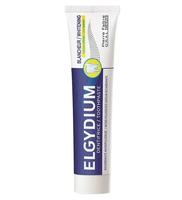 ELGYDIUM DENTIFRICE BLANCHEUR FRAICHEUR CITRON 75ML