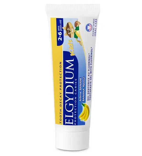 ELGYDIUM DENTIFRICE KIDS BANANE 50ML