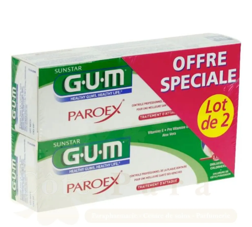 GUM DENTIFRICE PAROEX PROMO 1770/2