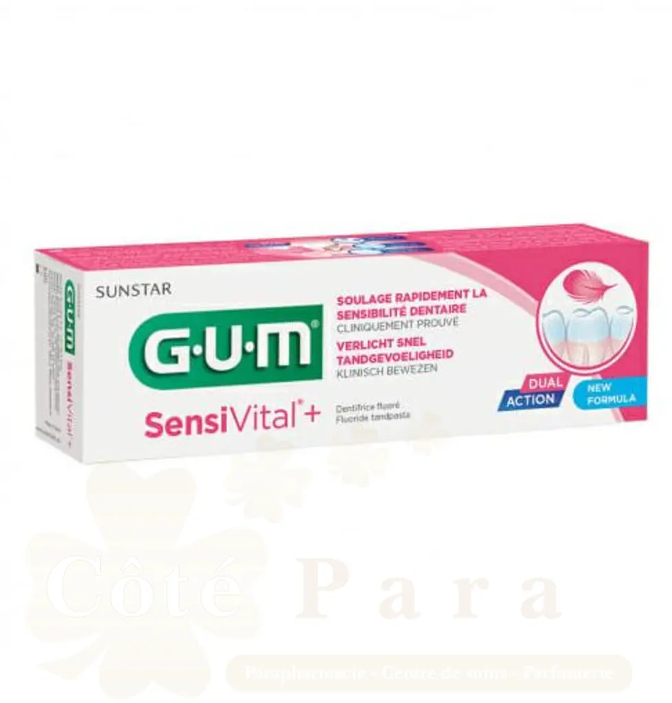 GUM DENTIFRICE SENSIVITAL PLUS 75ML 6070
